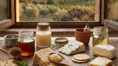 The Architecture of Flavour: Pairing Honey and Cheese